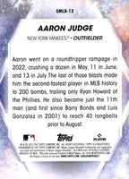 Aaron Judge 2023 Topps Stars of MLB Mint Insert Card #SMLB-13
