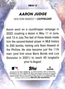 Aaron Judge 2023 Topps Stars of MLB Mint Insert Card #SMLB-13