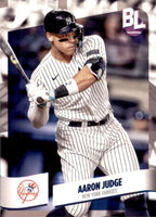 Aaron Judge 2024 Topps BIG LEAGUE Baseball Series Mint Card #129 picturing this New York Yankees Star is his Pinstriped Jersey
