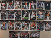 Baltimore Orioles 2024 Topps Complete Mint Hand Collated 24 Card Team Set Featuring Adley Rutschman and Gunnar Henderson with Rookie Cards of Colton Cowser, Jordan Westburg, Heston Kjerstad Plus
