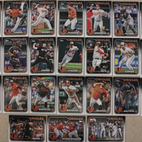 Baltimore Orioles 2024 Topps Complete Mint Hand Collated 24 Card Team Set Featuring Adley Rutschman and Gunnar Henderson with Rookie Cards of Colton Cowser, Jordan Westburg, Heston Kjerstad Plus