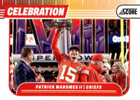 Patrick Mahomes 2024 Panini Score Celebration Series Mint Card #C-PMS
