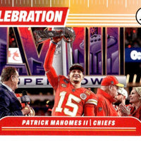 Patrick Mahomes 2024 Panini Score Celebration Series Mint Card #C-PMS