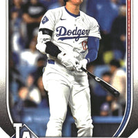 Los Angeles Dodgers 2025 Bowman Series 16 Card Team Set made by Topps Featuring Yoshinobu Yamamoto, Shohei Ohtani, Freddie Freeman, Mookie Betts, Rookies and Prospect Cards