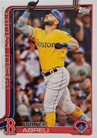 Boston Red Sox 2025 Topps Factory Sealed 17 Card Team Set Featuring Ceddanne Rafaela, Jarren Duran and Trevor Story with 2 Rookie Cards Plus
