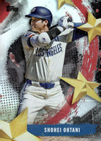 2025 Topps Baseball Series #1 Complete Mint 350 Card Set with Woods, Mayo and Crews Rookies and Paul Skenes All Star Rookie Cup Plus 30 Card STARS MLB Set
