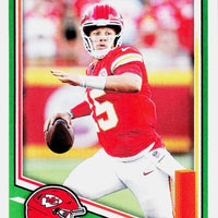 Patrick Mahomes 2025 Panini Score Series Mint Card #100