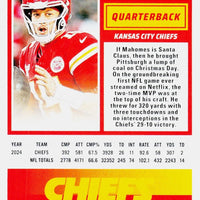 Patrick Mahomes 2025 Panini Score Series Mint Card #100