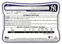 New York Yankees 2026 Bowman 9 Card Team Set made by Topps Featuring Aaron Judge a Cam Schlittler Rookie Card and 6 Top Prospect Cards
