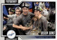 Los Angeles Dodgers 2026 Topps Complete Mint 28 Card Team Set Loaded with Shohei Ohtani Cards plus , Yoshinobu Yamamoto, Mookie Betts, Freddie Freeman and more

