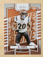 DJ Turner 2023 Panini Absolute Series Mint Rookie Card #175
