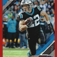 Christian McCaffrey 2019 Donruss Press Proof Red Series Mint Card #42