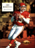 Joe Montana 1994 SkyBox Series Mint Card #75
