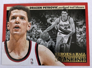 Drazen Petrovic 2012 2013 Panini Heroes of the Hall Series Mint Card #22