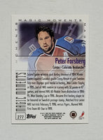 Peter Forsberg 1999 2000 Topps Magic Moments Card #277
