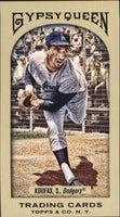 Sandy Koufax 2011 Topps Gypsy Queen Mini Series Mint Card #66
