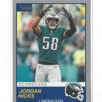 Jordan Hicks 2019 Panini Score SCORECARD Series Mint Card #184