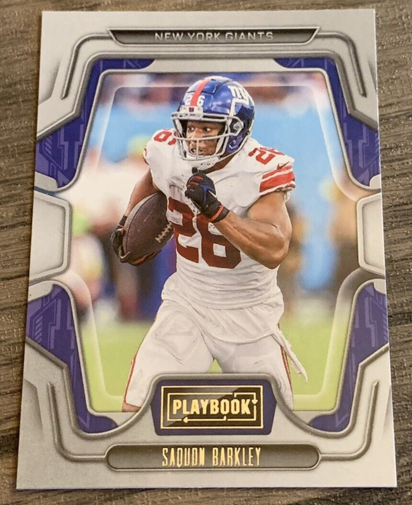 Saquon Barkley 2022 Panini Playbook Series Mint Card #93