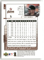 Jeff Bagwell 2000 Upper Deck MVP Series Card #8
