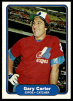 Gary Carter 1982 Fleer Series Mint Card #185
