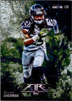 Richard Sherman 2014 Topps Fire Series Mint Card #22
