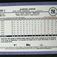 New York Yankees 2024 Topps 17 Card Hand Collated Team Set Featuring Jasson Dominguez Rookie Card NYY-10
