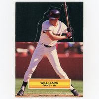 Will Clark 1988 Leaf Pop Up Series Mint Card