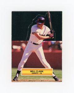 Will Clark 1988 Leaf Pop Up Series Mint Card