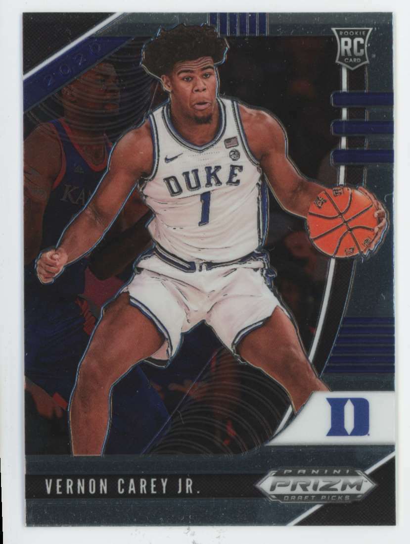 Vernon Carey Jr. 2020 2021 Panini Draft Picks Silver Series Mint Rookie Card #67