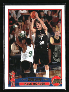 Kyle Korver 2003 2004 Topps Collection GOLD FOIL Series Mint Card #264