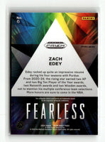 Zach Edey 2024 2025 Panini Prizm Fearless Series Mint Card #6
