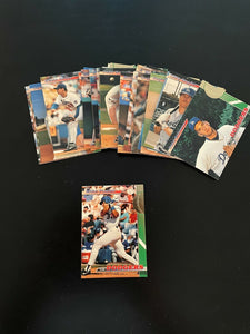 Los Angeles Dodgers 1993 Stadium Club 30 Card Team Set with Mike Piazza++