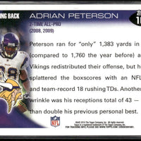 Adrian Peterson 2010 Topps Series Mint Card #103