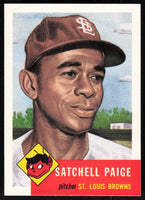 Satchel Paige 1991 Topps 1953 Archives Series Mint Card  #220
