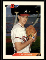 Tom Glavine 1992 Bowman Card Series Mint Card #699
