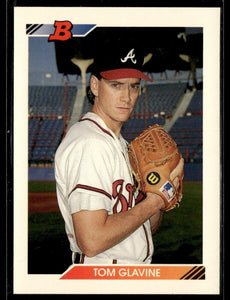 Tom Glavine 1992 Bowman Card Series Mint Card #699