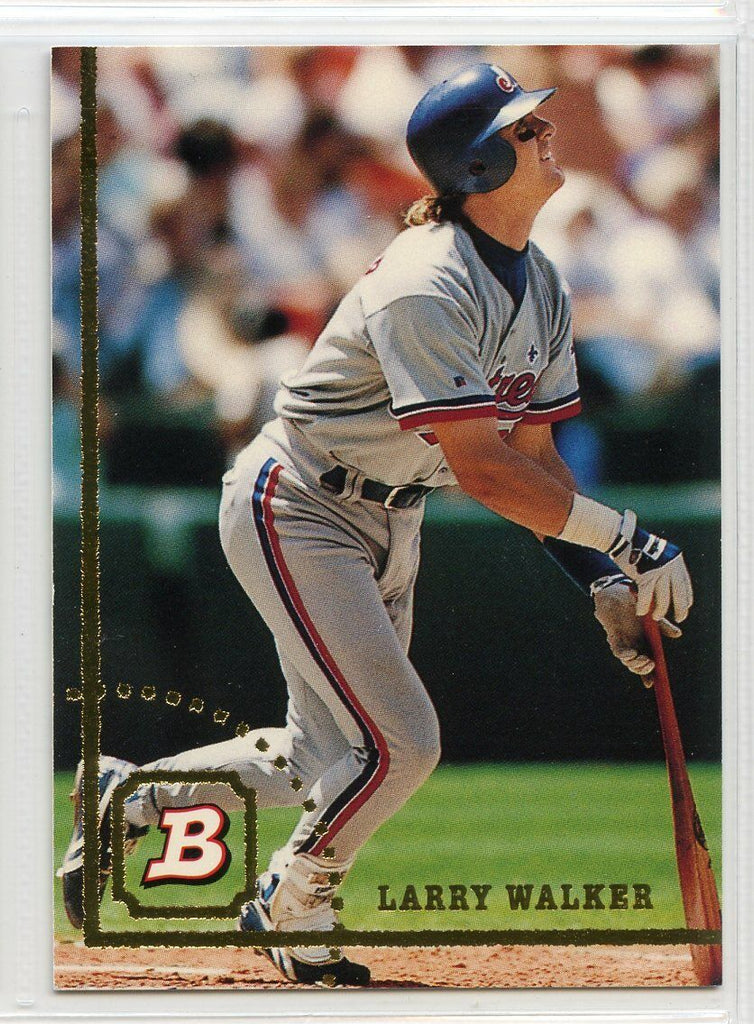 Larry Walker 1994 Topps Finest Superstar Sampler Limited Series