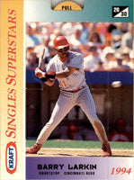 Barry Larkin 1994 Kraft Foods Series Mint Card #26
