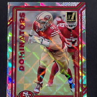 Nick Bosa 2022 Donruss Dominators Series Mint Insert Card #D-39