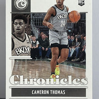Cameron Thomas 2021 2022 Panini Chronicles Series Mint Rookie Card #38