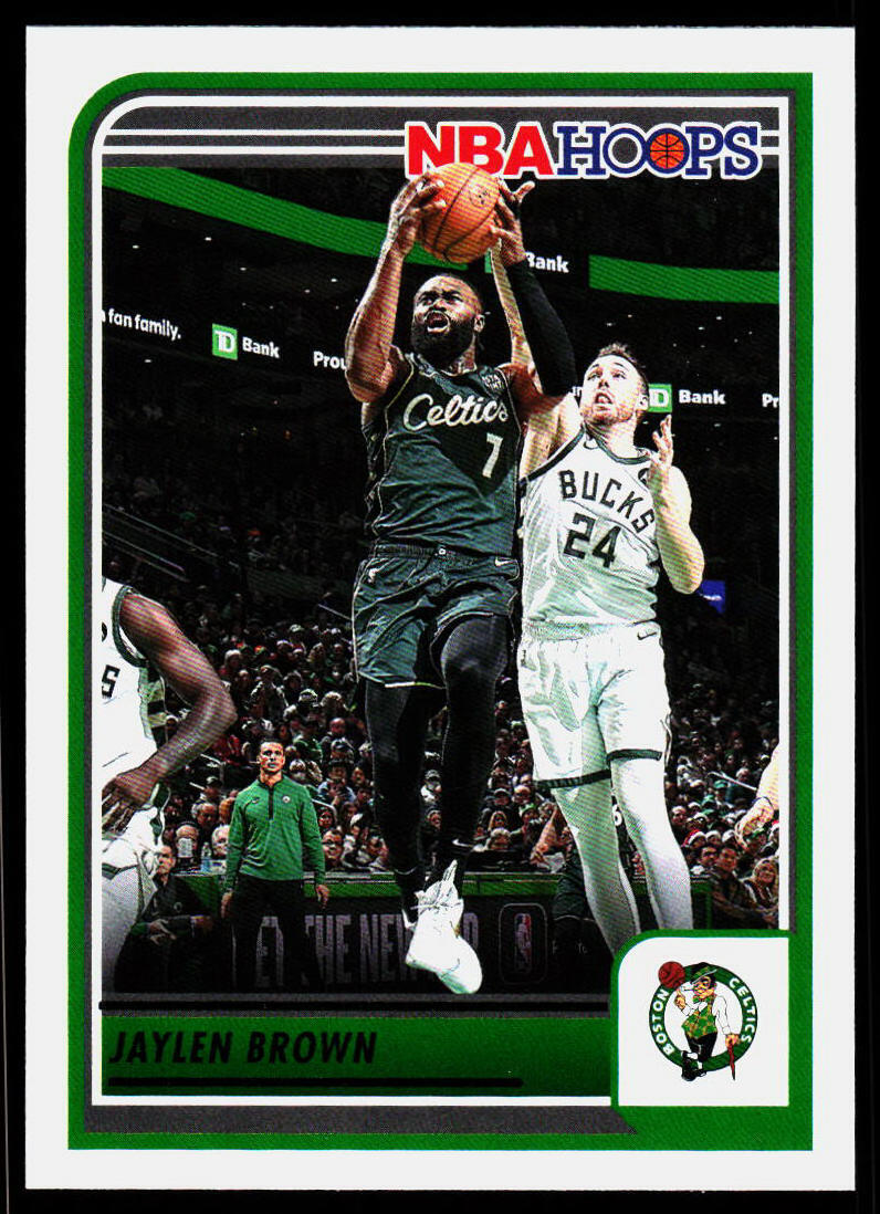 Jaylen Brown 2023 2024 Panini Hoops Series Mint Card #60