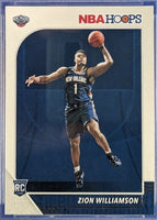 Zion Williamson 2019 2020 Panini NBA Hoops Series Mint Rookie Card #258
