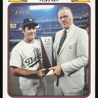 Steve Garvey 2023 Topps Heritage Baseball Flashbacks Series Mint Card #BF-7