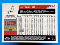 Curt Schilling 2006 Topps Chrome Series Mint Card #240
