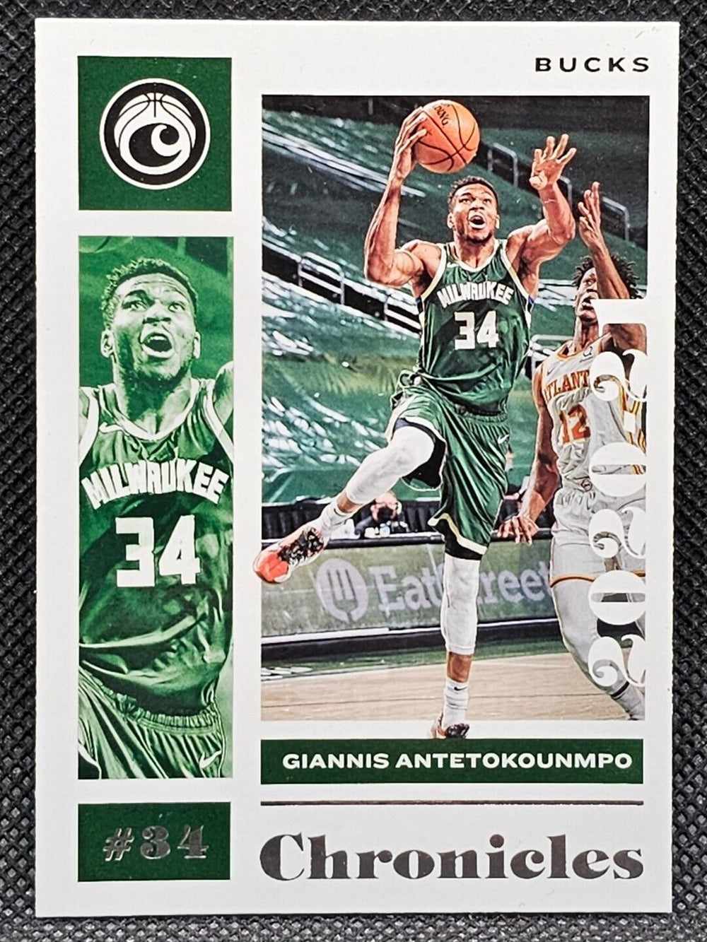 Giannis Antetokounmpo 2020 2021 Panini Chronicles Series Mint Card #5
