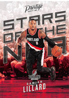 Damian Lillard 2017 2018 Prestige Stars of the NBA Series Mint Card #14
