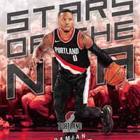 Damian Lillard 2017 2018 Prestige Stars of the NBA Series Mint Card #14