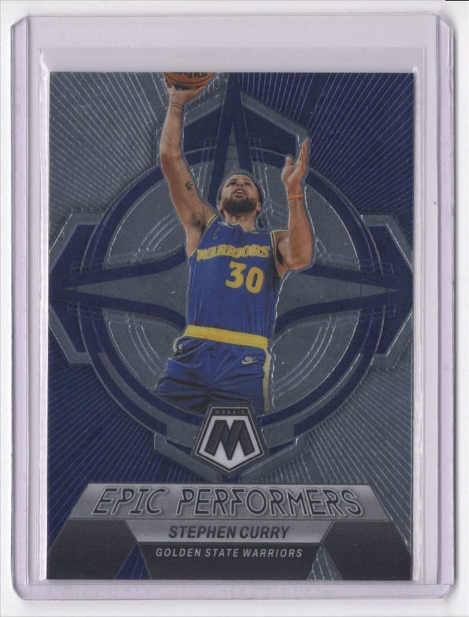 Stephen Curry 2022 2023 Panini Mosaic Epic Performers Mint Card #1