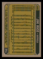 Jim Rice 1987 Topps Series Mint Card #480
