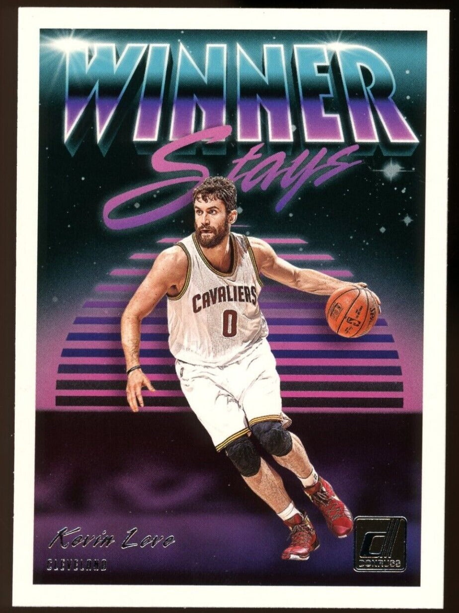 Kevin Love 2018 2019 Donruss Winner Stays Series Mint Card #17